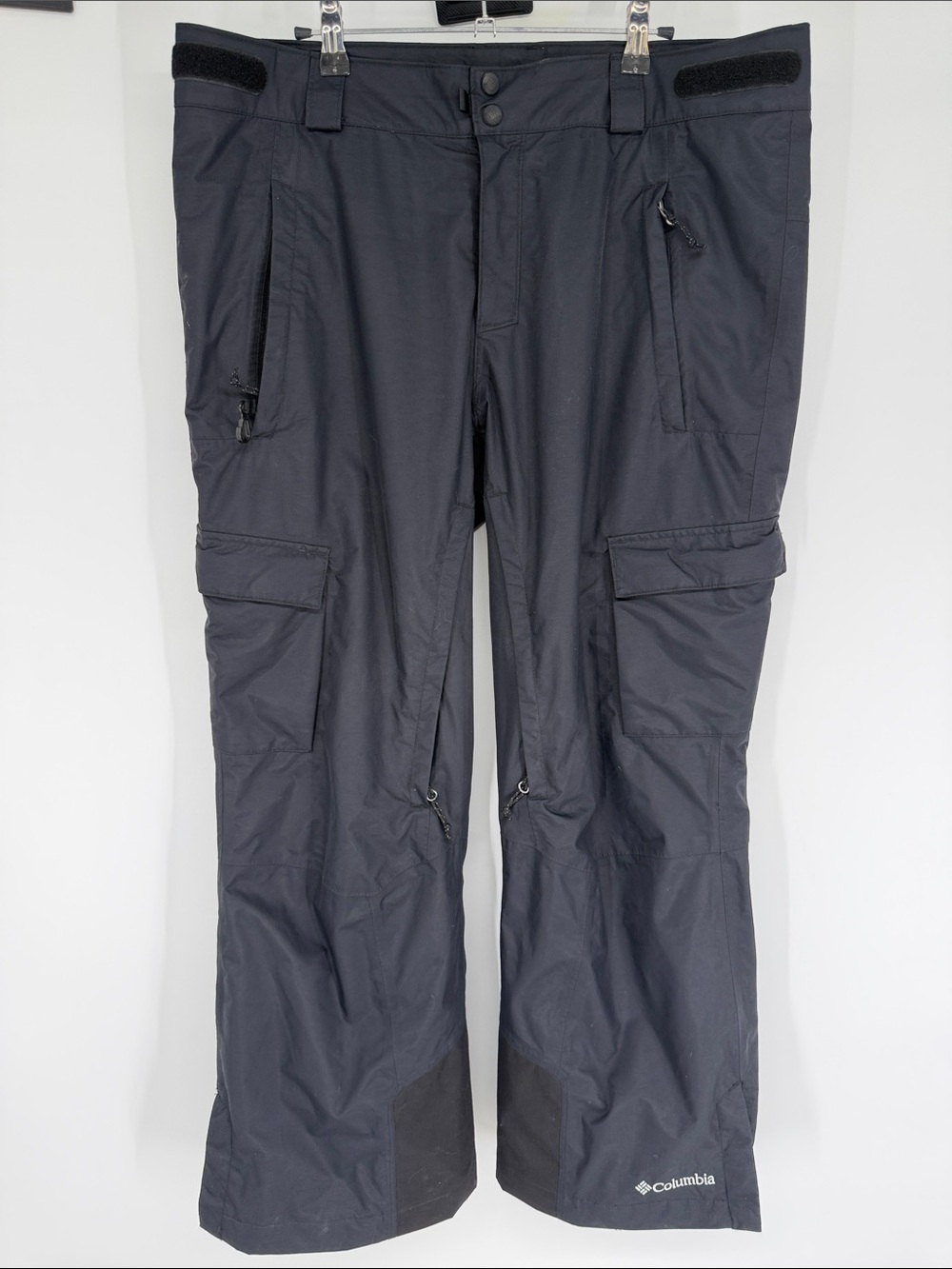 Columbia Men’s Ridge 2 Run II Snow Pants Black Size Large Short